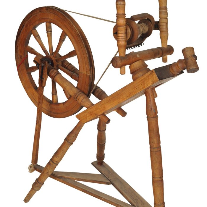 KOŁOWROTEK, metal, drewno