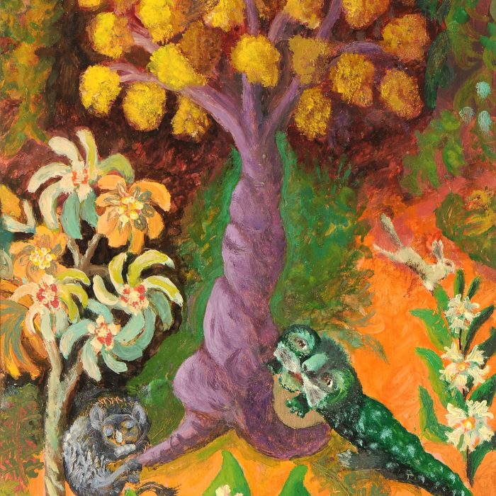 Pejzaż ze zwierzętami, Ociepka Teofil (artysta nieprofesjonalny)