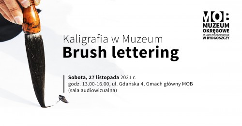 Warsztaty Kaligrafia w Muzeum – Brush lettering