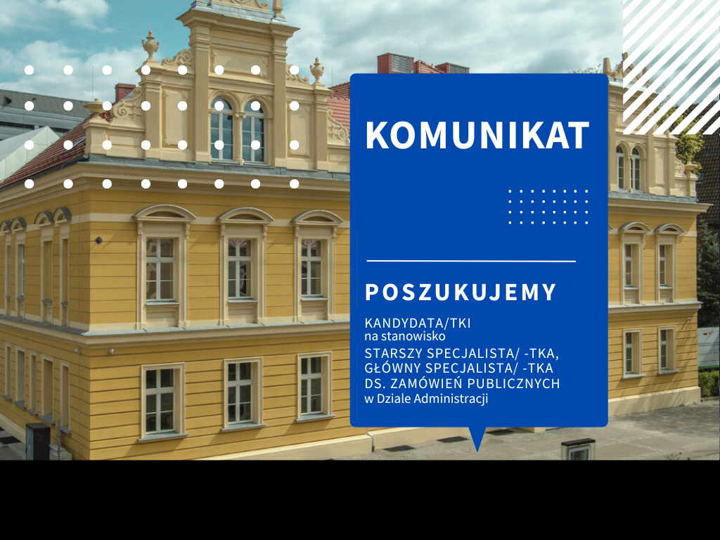 Rekrutacja na stanowisko w Dziale Administracji