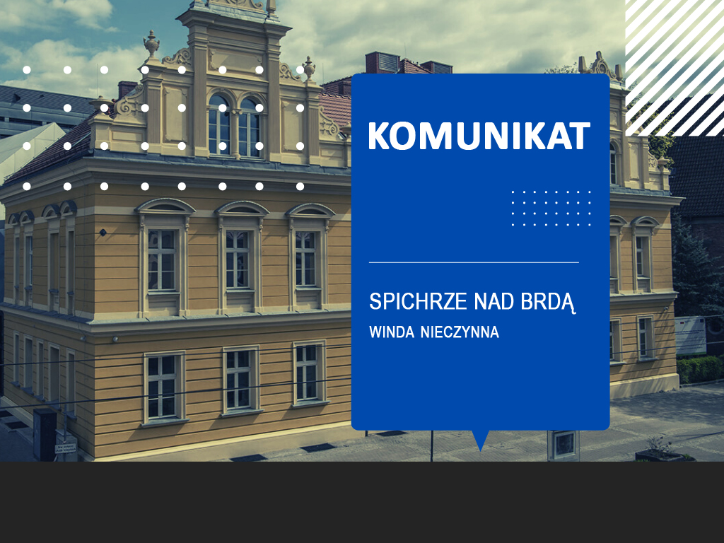 Spichrze nad Brdą – winda nieczynna
