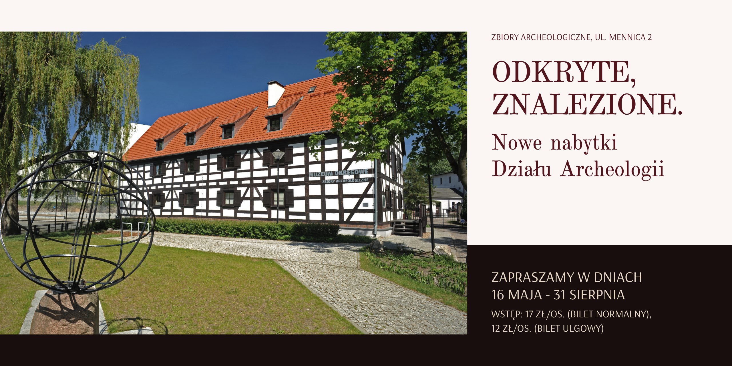 Odkryte, znalezione. Nowe nabytki Działu Archeologii