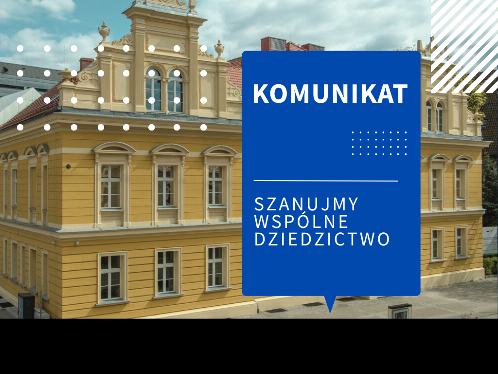 Szanujmy wspólne dziedzictwo. Ważny komunikat dotyczący Exploseum